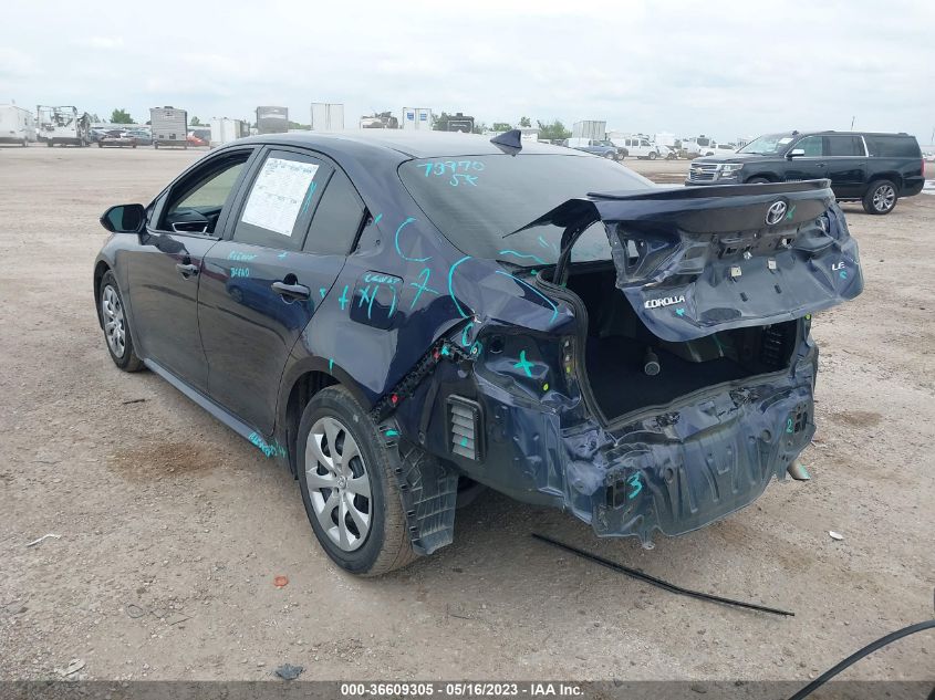 2021 TOYOTA COROLLA LE - 5YFEPMAEXMP167593