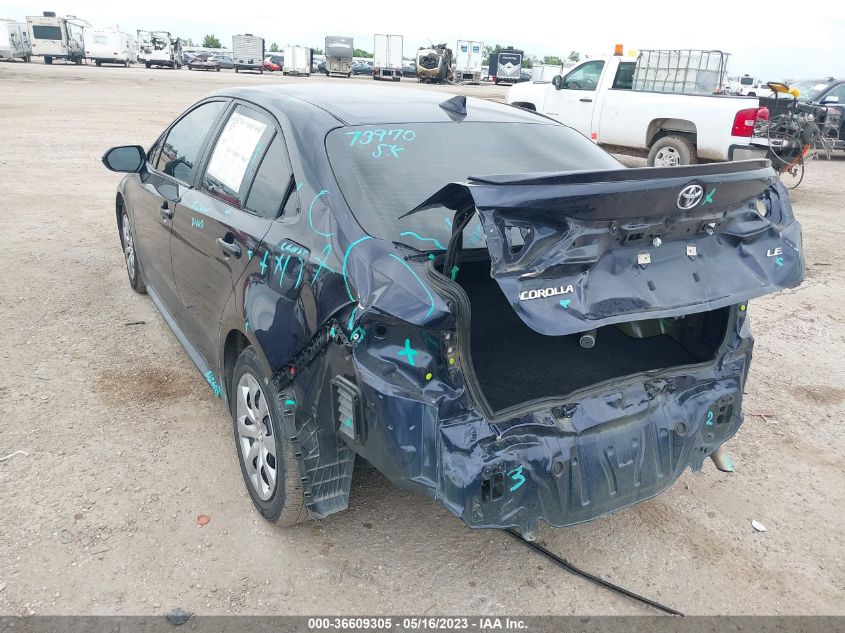 2021 TOYOTA COROLLA LE - 5YFEPMAEXMP167593