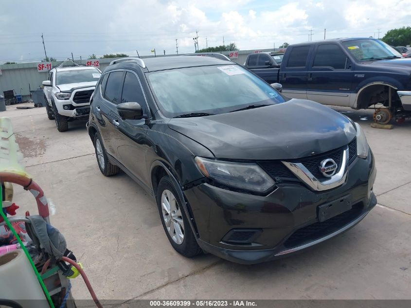 2016 NISSAN ROGUE SV - KNMAT2MV1GP682742