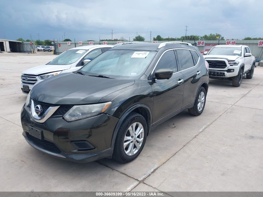 2016 NISSAN ROGUE SV - KNMAT2MV1GP682742