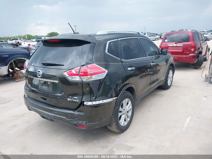 2016 NISSAN ROGUE SV - KNMAT2MV1GP682742