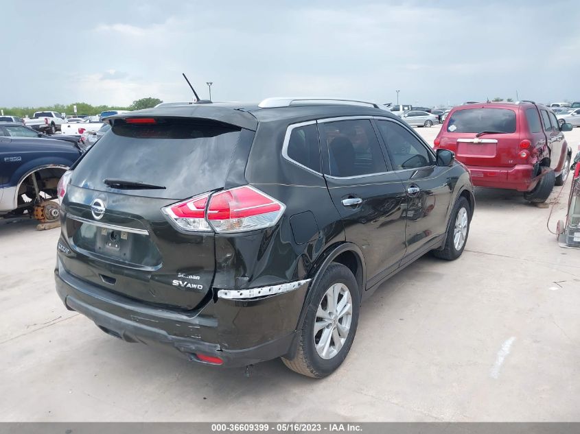 2016 NISSAN ROGUE SV - KNMAT2MV1GP682742