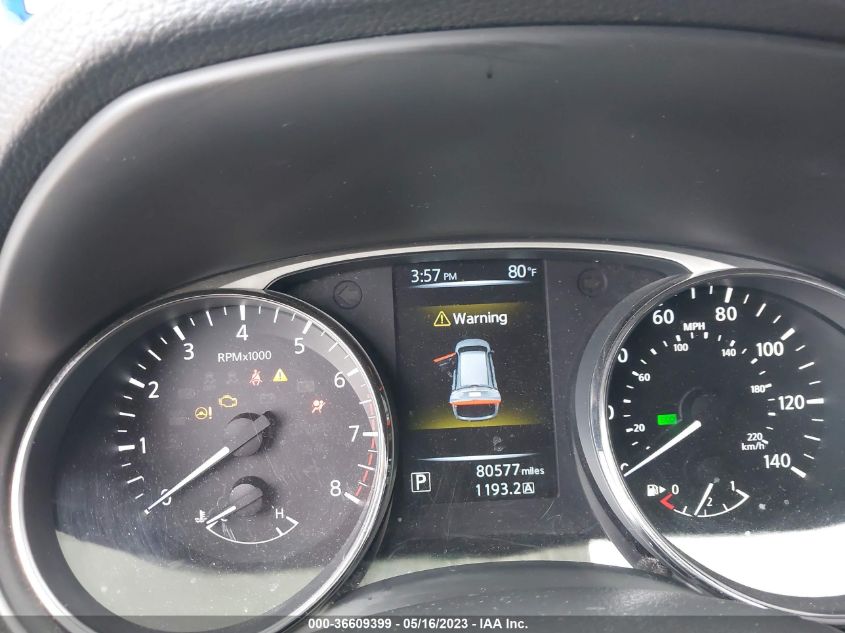 2016 NISSAN ROGUE SV - KNMAT2MV1GP682742