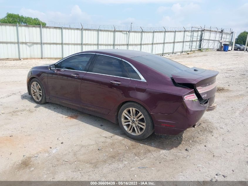 2013 LINCOLN MKZ - 3LN6L2GK3DR815234