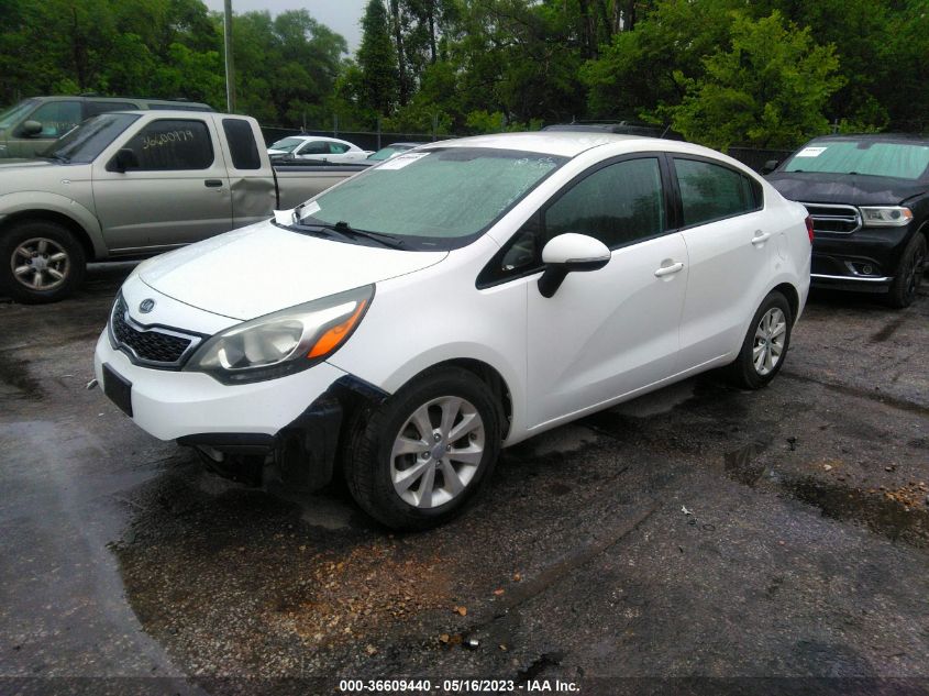 2013 KIA RIO EX - KNADN4A3XD6126997
