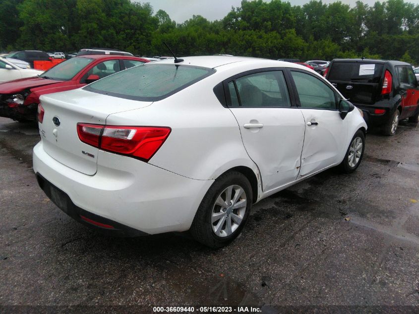 2013 KIA RIO EX - KNADN4A3XD6126997