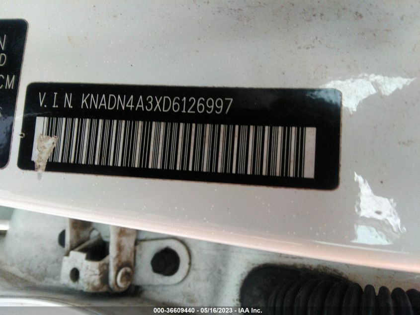 2013 KIA RIO EX - KNADN4A3XD6126997