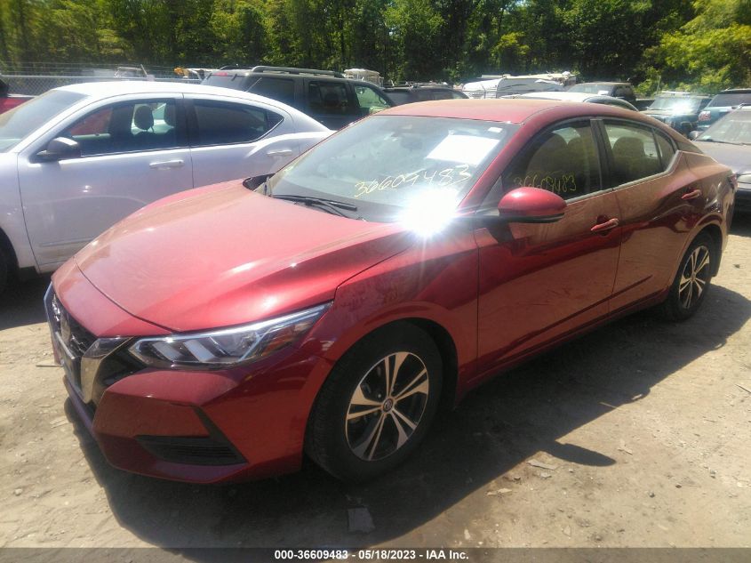 2020 NISSAN SENTRA SV - 3N1AB8CV0LY210096