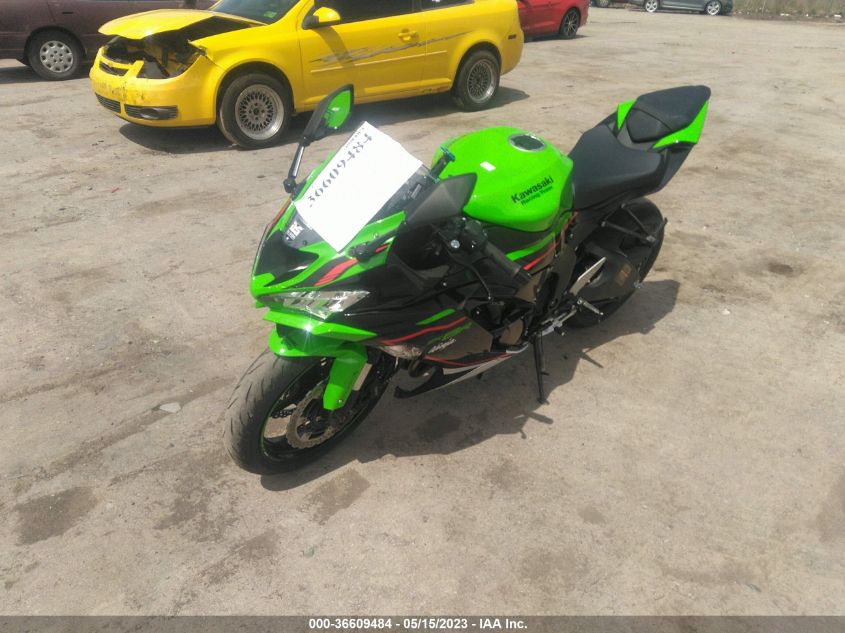 2022 KAWASAKI ZX636 K JKBZXJG14NA020458