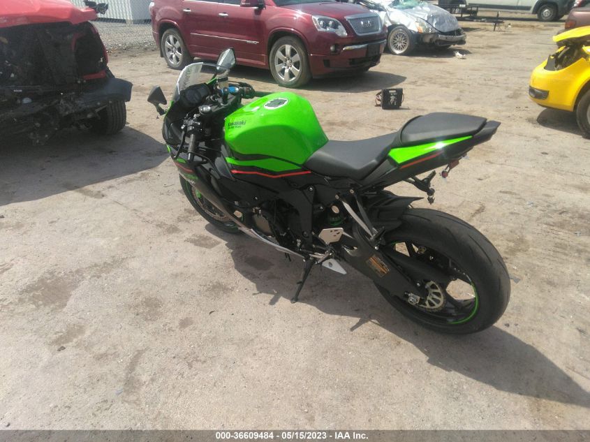 2022 KAWASAKI ZX636 K JKBZXJG14NA020458