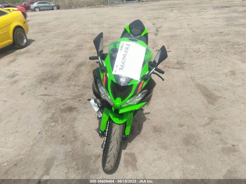 2022 KAWASAKI ZX636 K JKBZXJG14NA020458
