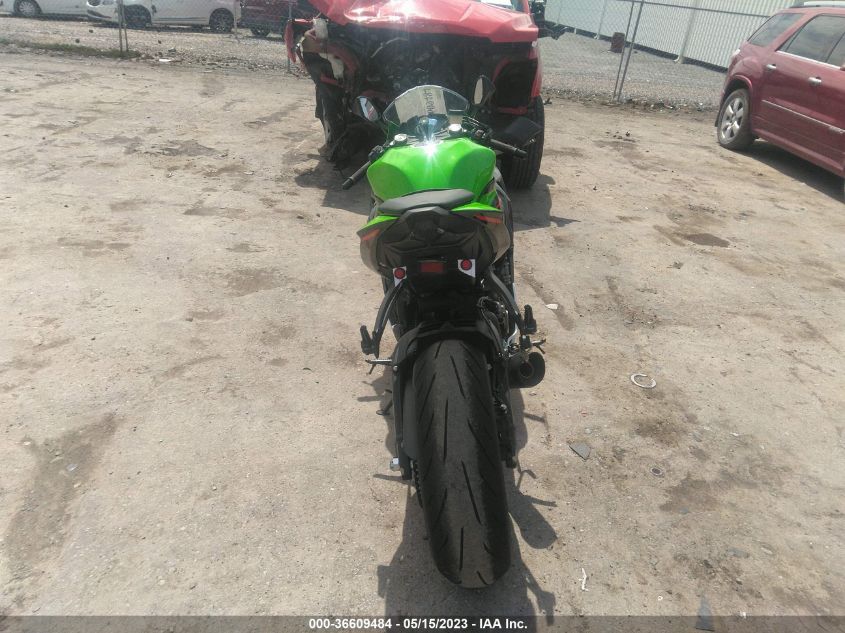 2022 KAWASAKI ZX636 K JKBZXJG14NA020458