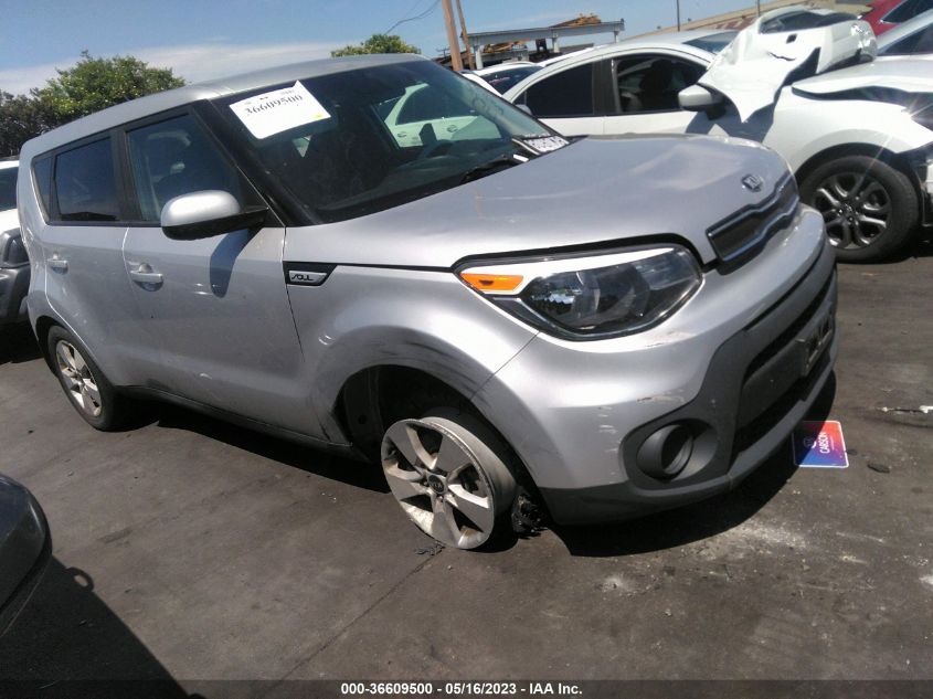 2019 KIA SOUL BASE - KNDJN2A24K7683445
