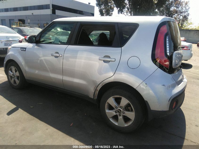 2019 KIA SOUL BASE - KNDJN2A24K7683445