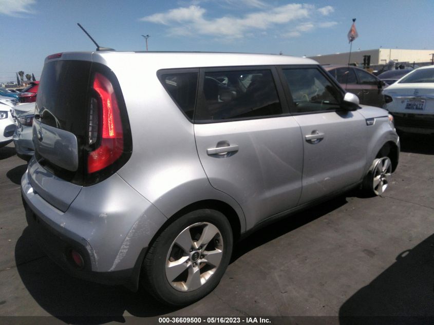 2019 KIA SOUL BASE - KNDJN2A24K7683445