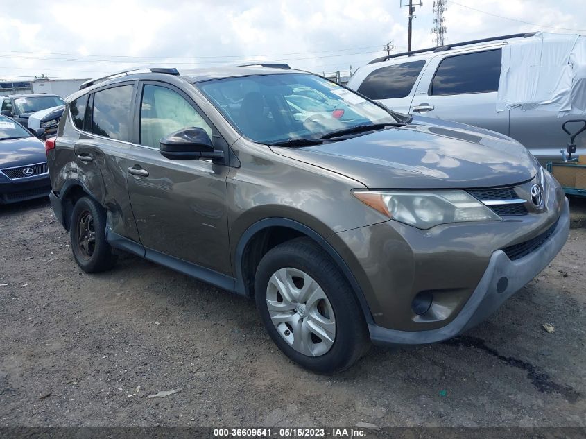 2014 TOYOTA RAV4 LE - JTMZFREV6ED033986