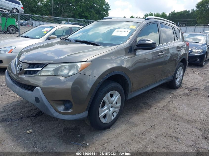 2014 TOYOTA RAV4 LE - JTMZFREV6ED033986