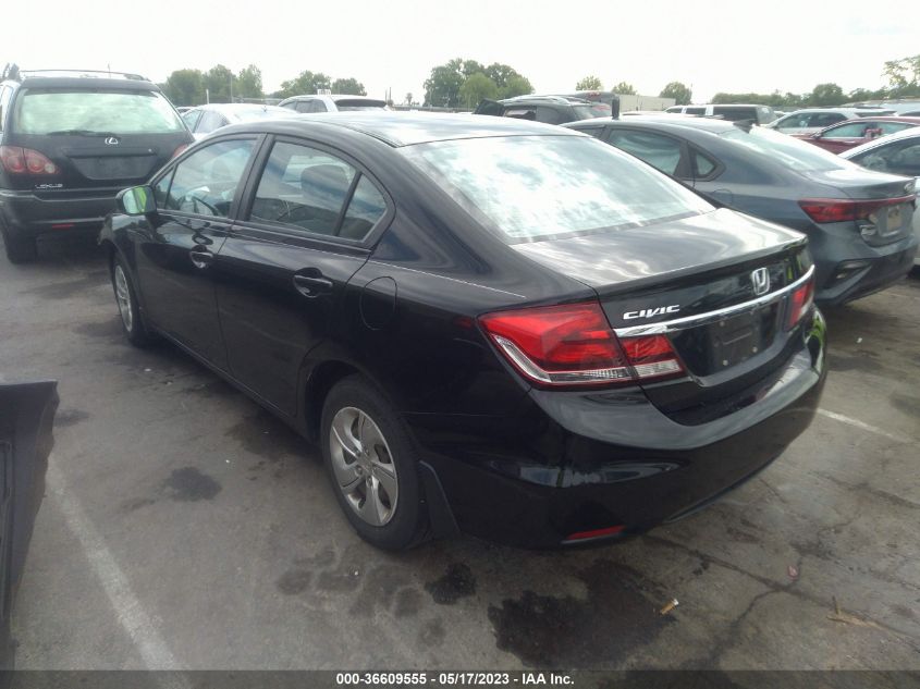 2015 HONDA CIVIC SEDAN LX - 2HGFB2F53FH557042