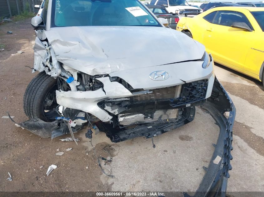 2022 HYUNDAI KONA LIMITED - KM8K53A38NU885144