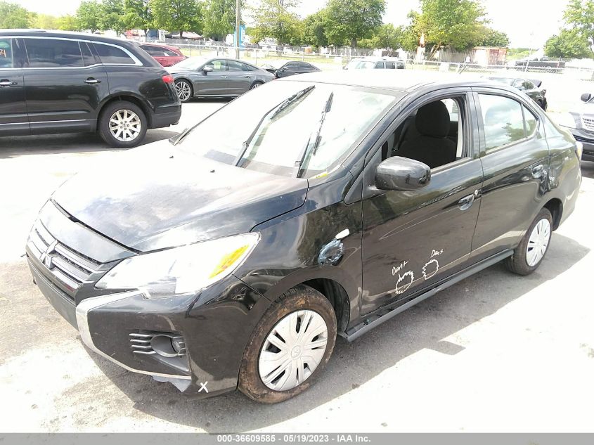 2022 MITSUBISHI MIRAGE G4 ES/LE/BLACK EDITION - ML32FUFJ6NHF05778