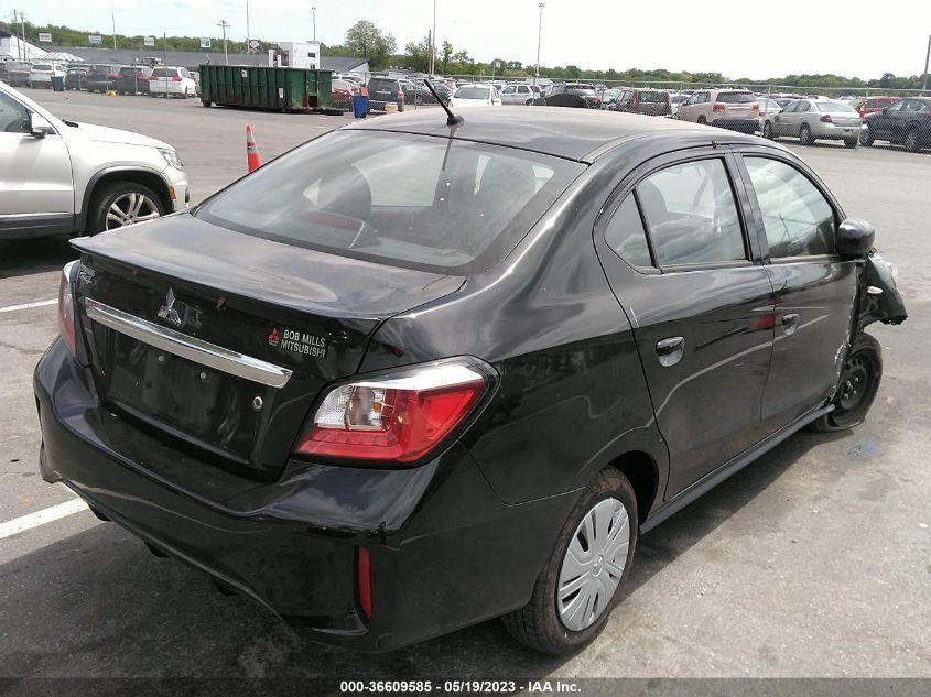 2022 MITSUBISHI MIRAGE G4 ES/LE/BLACK EDITION - ML32FUFJ6NHF05778