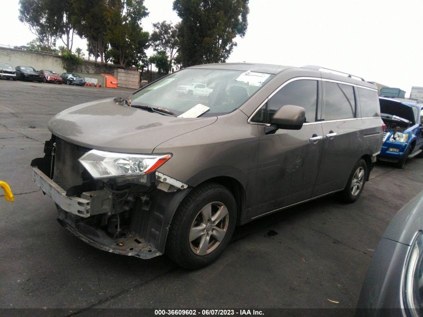 2017 NISSAN QUEST SV - JN8AE2KP6H9165316