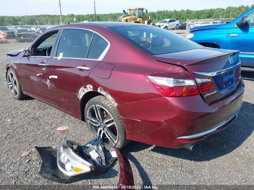 2016 HONDA ACCORD SEDAN SPORT - 1HGCR2F55GA156736