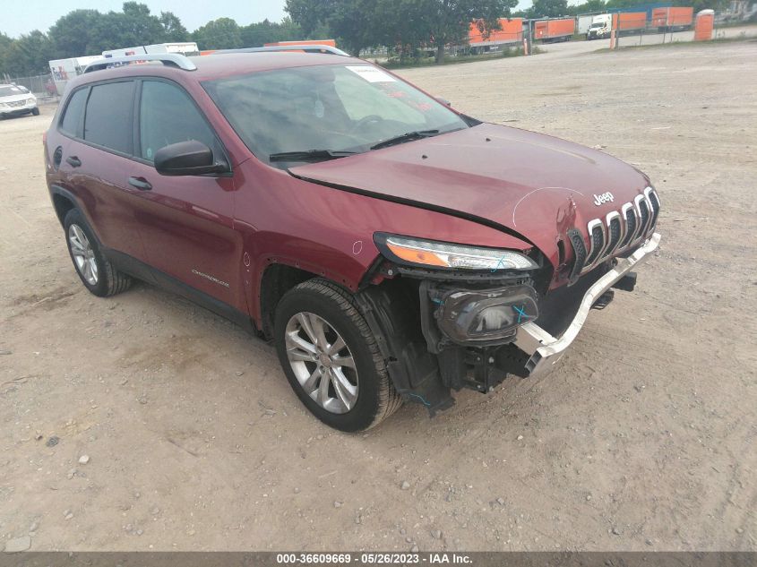2015 JEEP CHEROKEE SPORT - 1C4PJLAB1FW669784