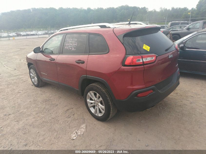 2015 JEEP CHEROKEE SPORT - 1C4PJLAB1FW669784