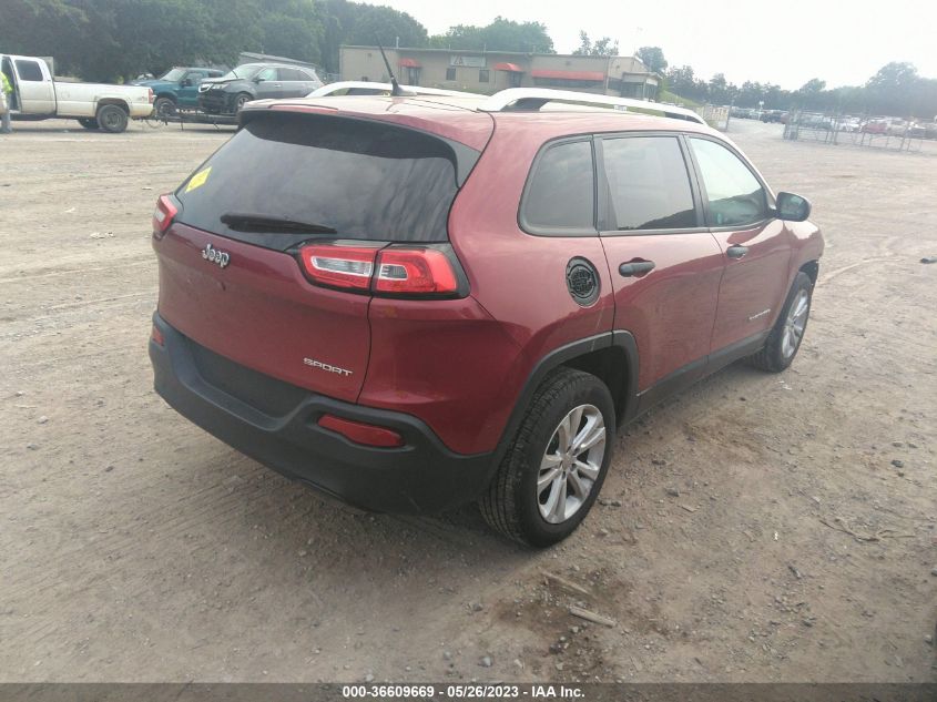2015 JEEP CHEROKEE SPORT - 1C4PJLAB1FW669784