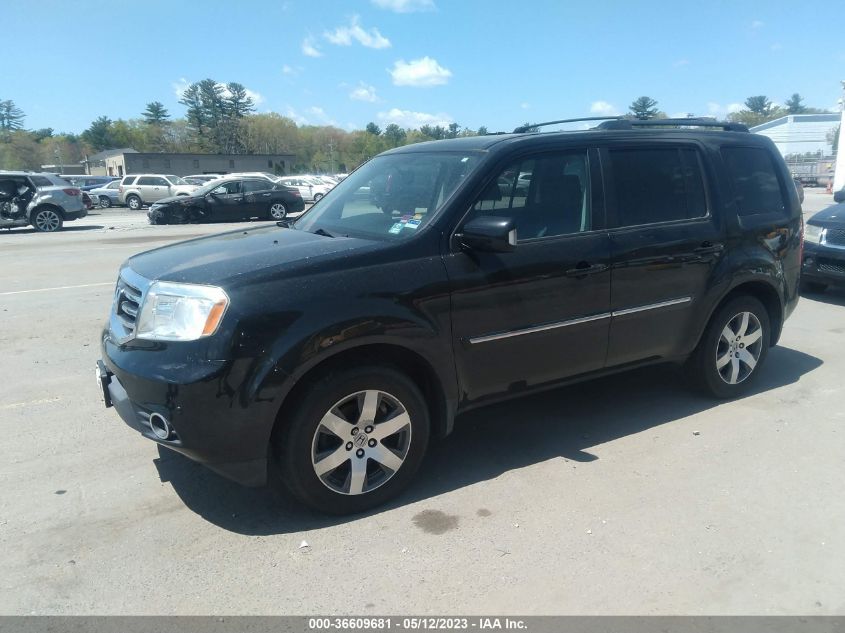 2013 HONDA PILOT TOURING - 5FNYF4H92DB078573