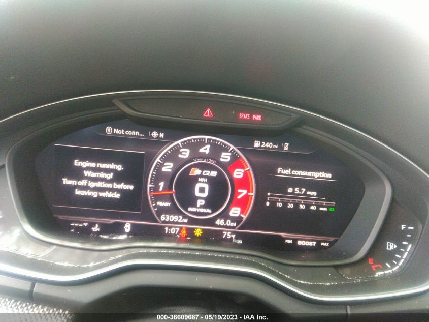 2018 AUDI SQ5 PREMIUM PLUS WA1A4AFY2J2018382