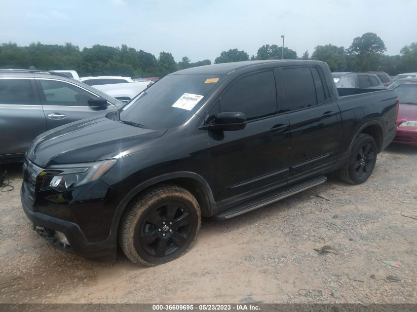 2017 HONDA RIDGELINE BLACK EDITION - 5FPYK3F84HB004259