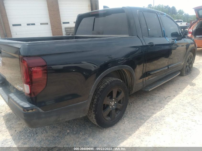 2017 HONDA RIDGELINE BLACK EDITION - 5FPYK3F84HB004259