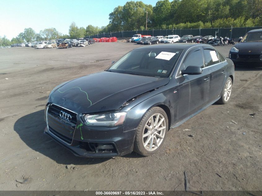 2016 AUDI A4 PREMIUM PLUS - WAUFFAFL6GN003768