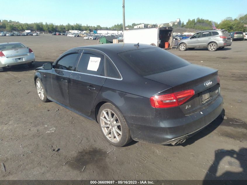 2016 AUDI A4 PREMIUM PLUS - WAUFFAFL6GN003768