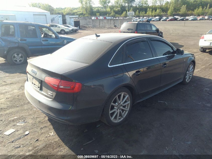 2016 AUDI A4 PREMIUM PLUS - WAUFFAFL6GN003768