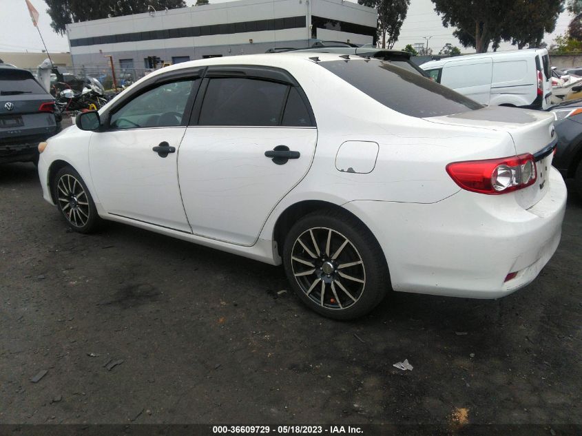 2013 TOYOTA COROLLA L/LE/S - 5YFBU4EE4DP165022