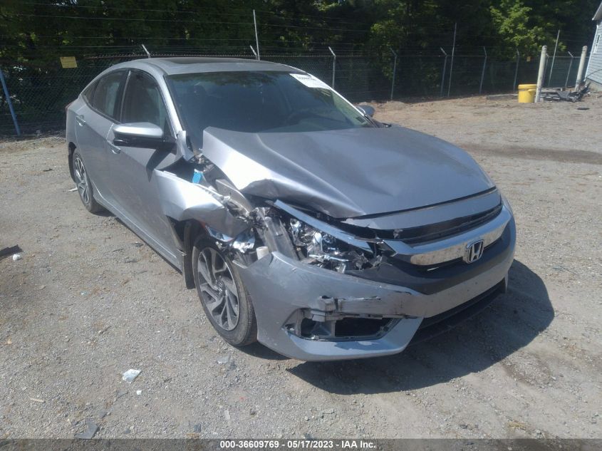 2017 HONDA CIVIC SEDAN EX - 19XFC2F74HE031417