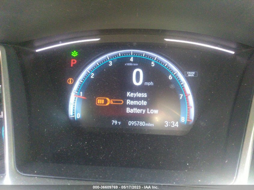 2017 HONDA CIVIC SEDAN EX - 19XFC2F74HE031417