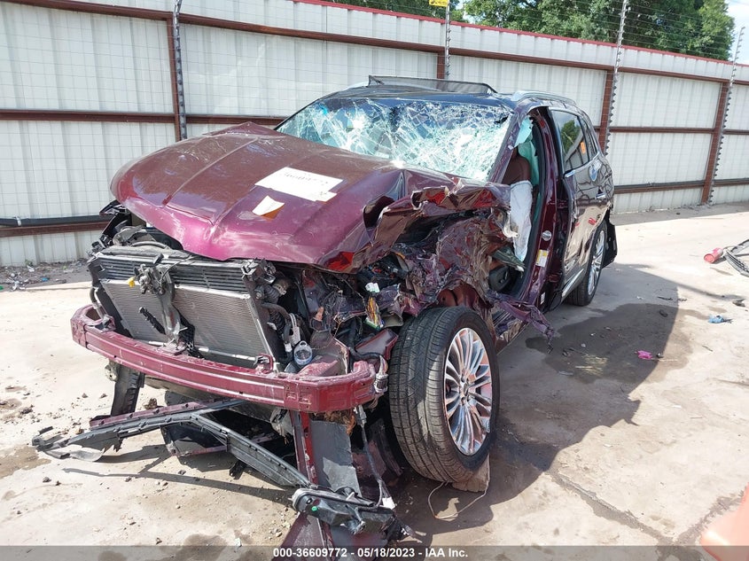 VIN 2LMPJ6LR8JBL39789 2018 LINCOLN MKX RESERVE