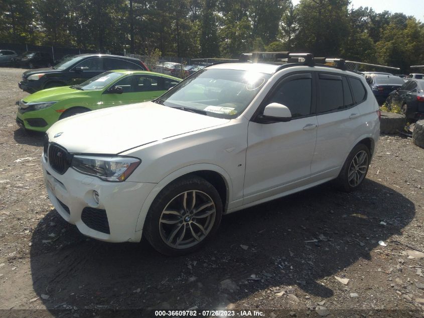 5UXWX7C51H0S19551 2017 BMW X3, photo no. 2