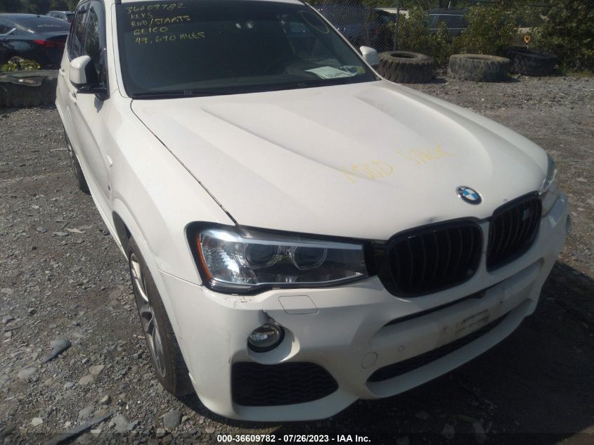 5UXWX7C51H0S19551 2017 BMW X3, photo no. 6