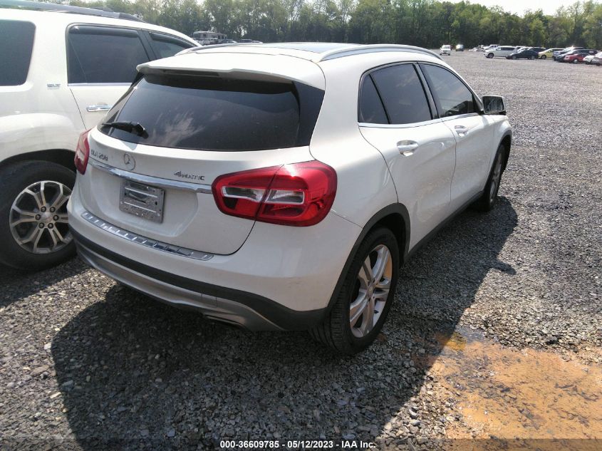2016 MERCEDES-BENZ GLA GLA 250 - WDCTG4GB9GJ200154