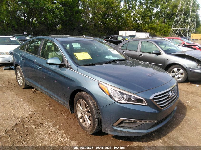 2015 HYUNDAI SONATA 2.4L SE - 5NPE24AF9FH234465