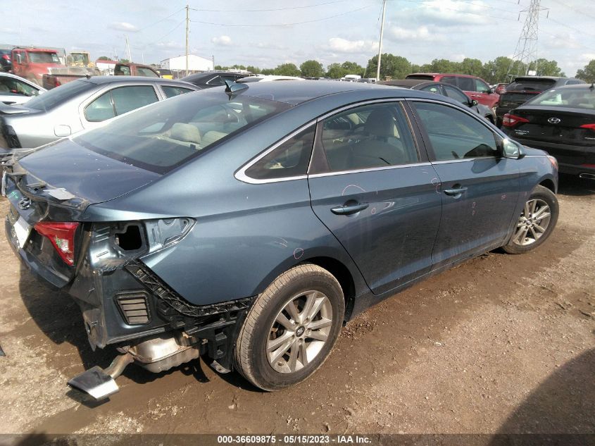 2015 HYUNDAI SONATA 2.4L SE - 5NPE24AF9FH234465