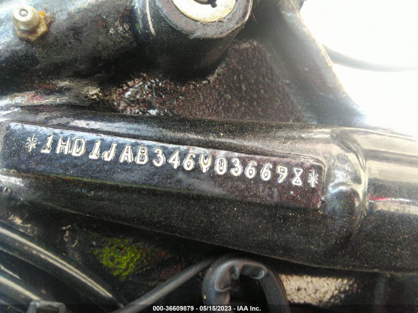 2006 HARLEY-DAVIDSON FXSTBI 1HD1JAB346Y036698