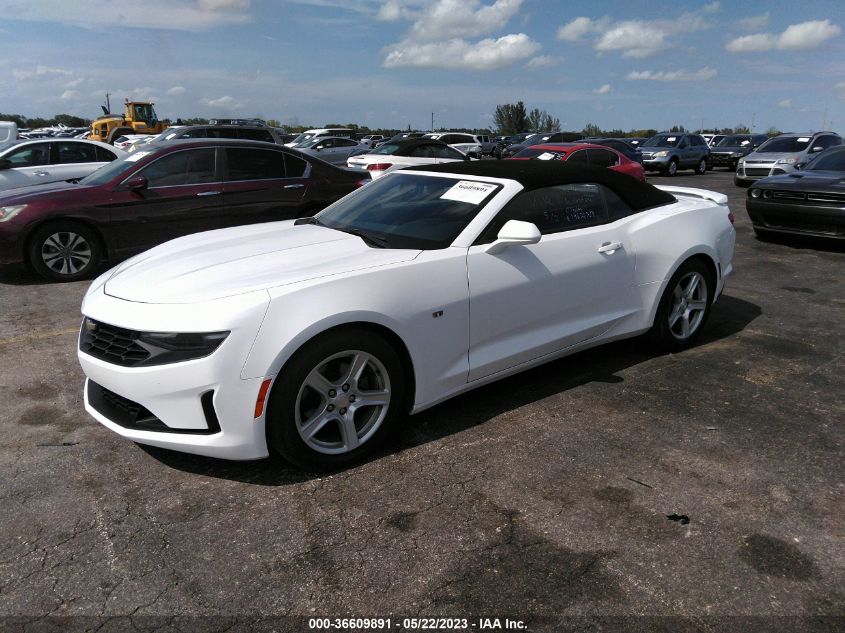 2020 CHEVROLET CAMARO 1LT - 1G1FB3DS9L0115906