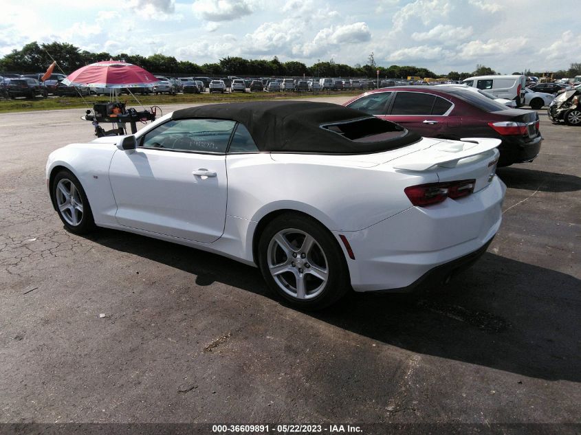 2020 CHEVROLET CAMARO 1LT - 1G1FB3DS9L0115906