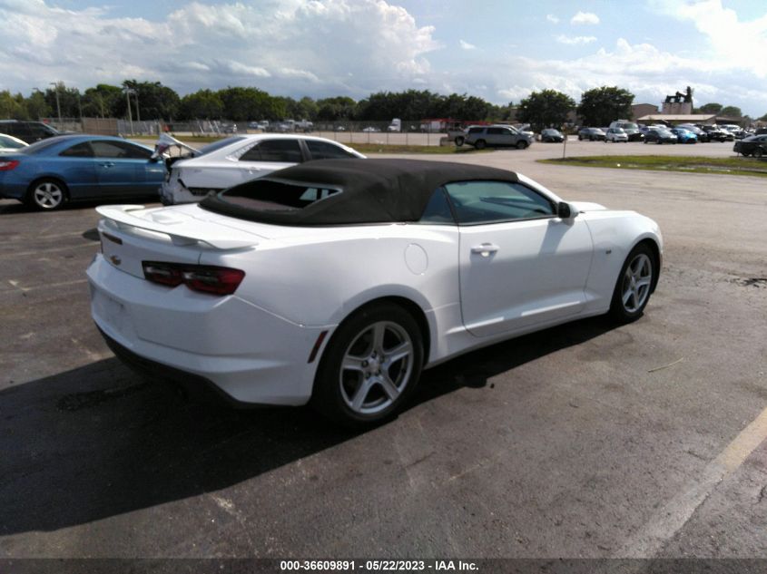 2020 CHEVROLET CAMARO 1LT - 1G1FB3DS9L0115906